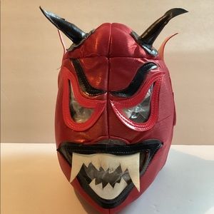 Vintage devil wrestling mask